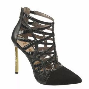 Sam Edelman Glamorous Cutout Sandy Booties